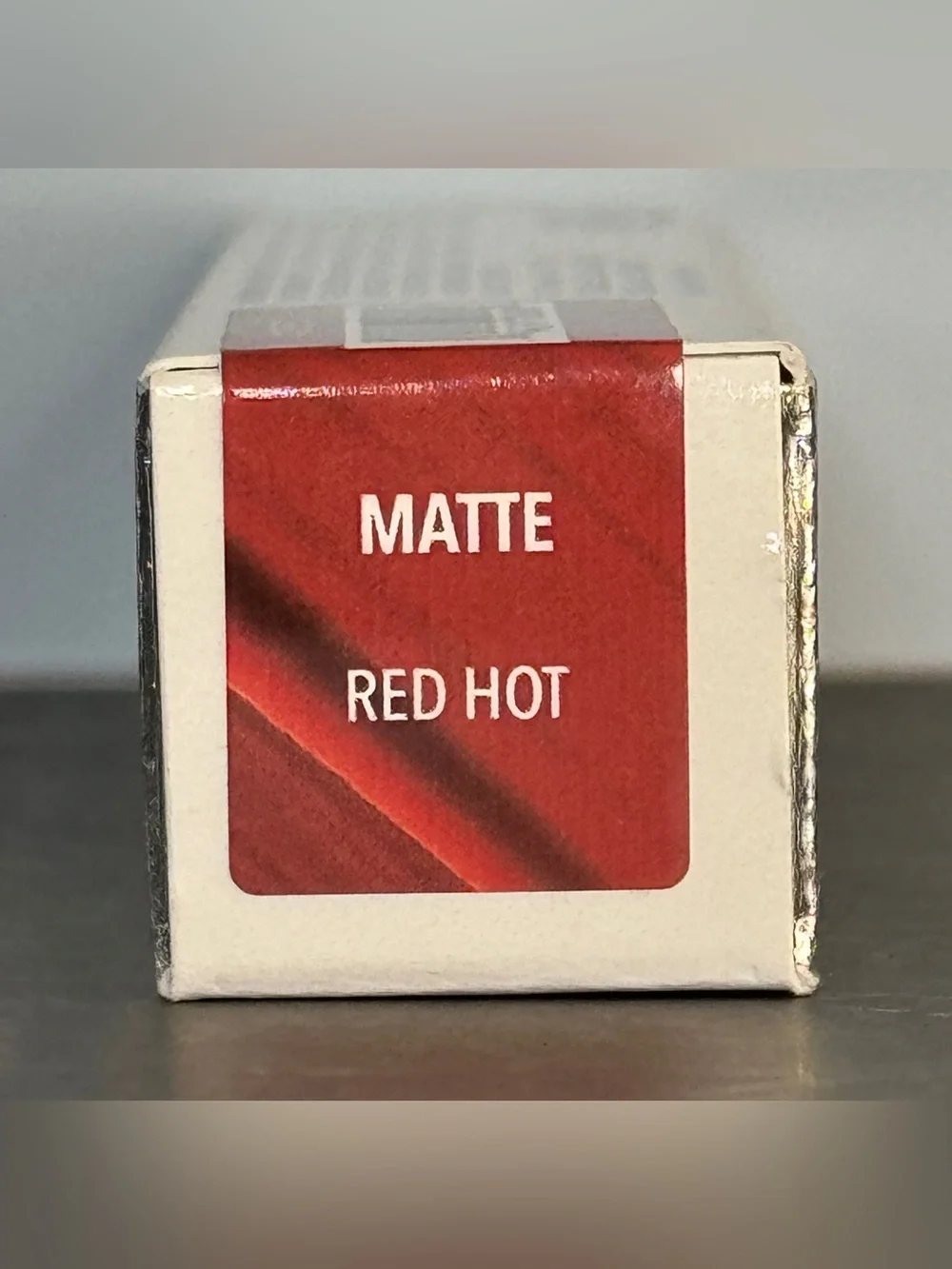 Buxom Cosmetics Full-On Plumping Matte Liquid Lipstick (Red Hot) NIB